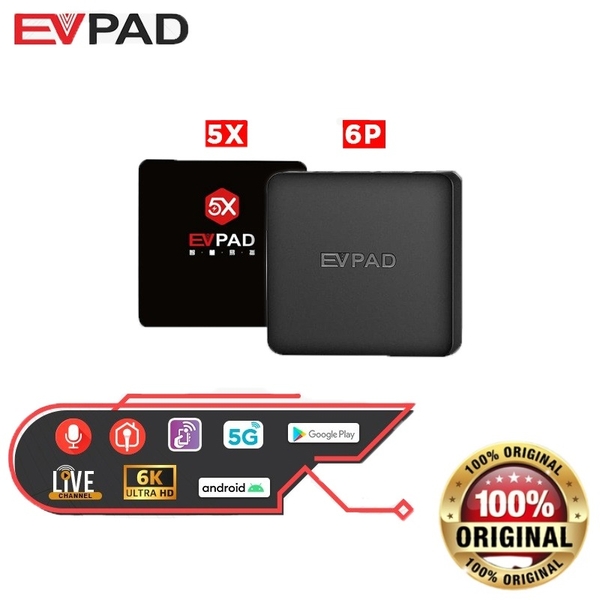 Evpad 5X Evpad 6P TV Box Android TV Box (MALAYSIA VERSION) 5X (2GB